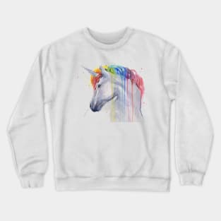 Rainbow Unicorn Crewneck Sweatshirt